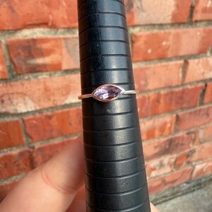 Amethyst Sterling Silver Ring